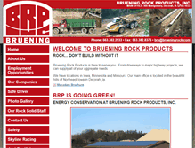 Tablet Screenshot of brueningrock.com